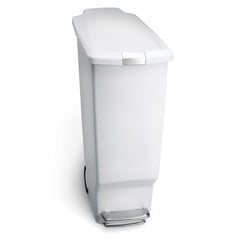 40 litre, slim pedal bin