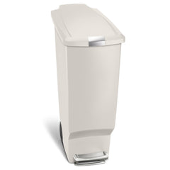 40 litre, slim pedal bin