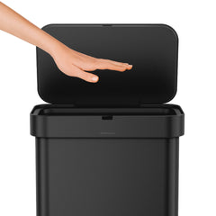 58 litre rectangular sensor bin with voice and motion sensor